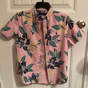Hawaiian Ralph Lauren Button Down Polo Shirt